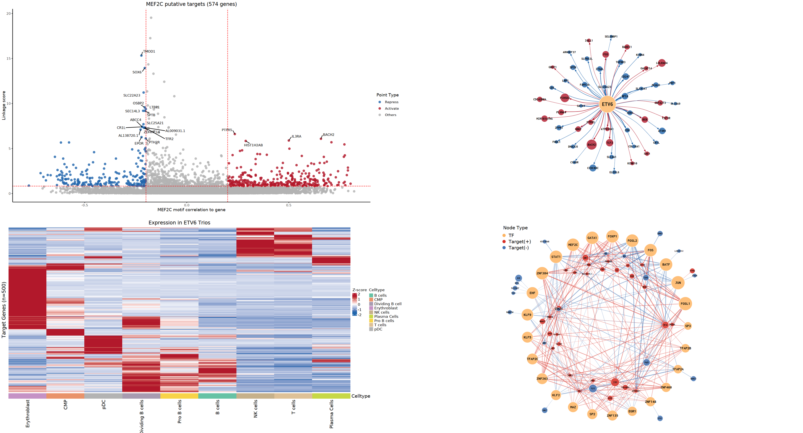 TF-Peak-Gene Triplet Analysis Results Overview