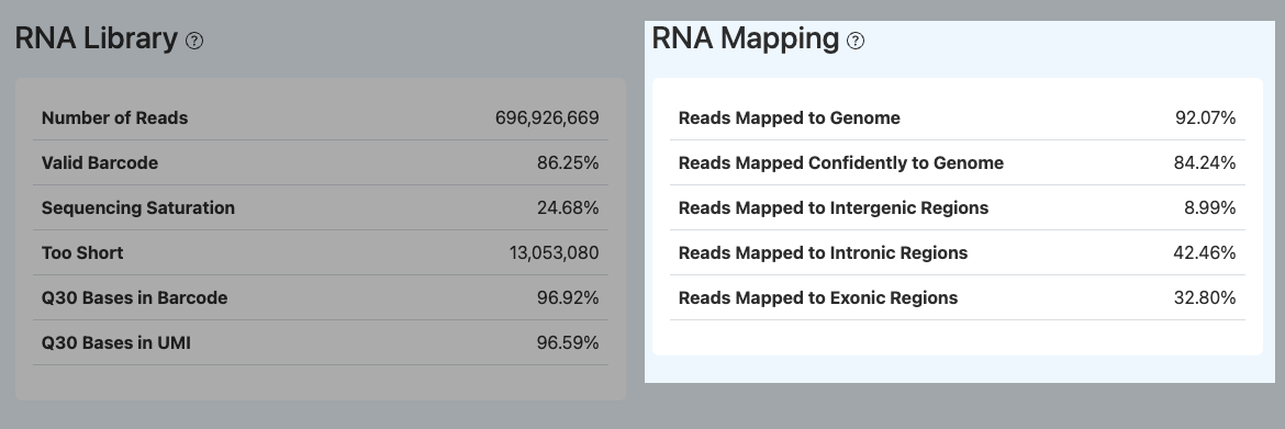 SeekSpace QC Report RNA Mapping